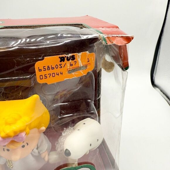 Forever Fun Peanuts Poseable Play Pack Christmas Figurines NIB - Picture 8 of 9